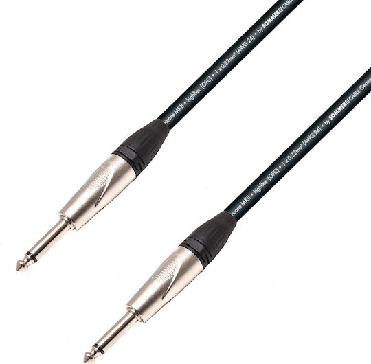 Prostage Cable 6.3mm male - 6.3mm male 1m (BTM-01)