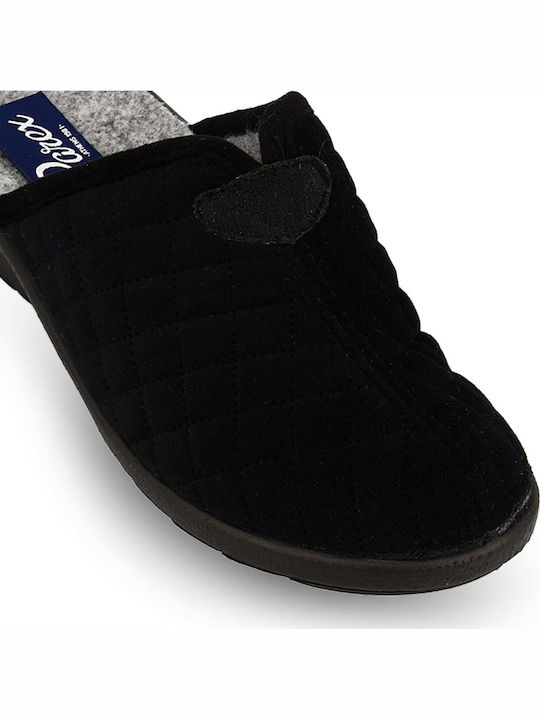 Parex Women's Slipper In Black Colour