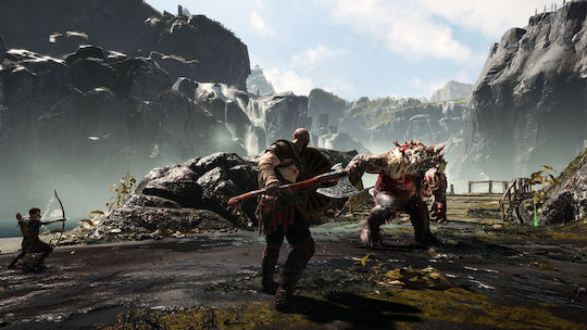 God of War Treffer Edition PS4 Spiel