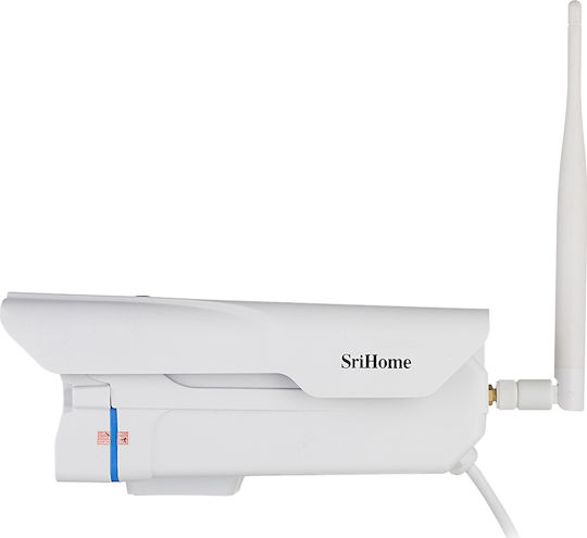 Sricam SriHome IP Cameră de Supraveghere Wi-Fi Full HD 1080p Rezistentă la apă cu Comunicare Bidirecțională și Lentilă 2.8mm