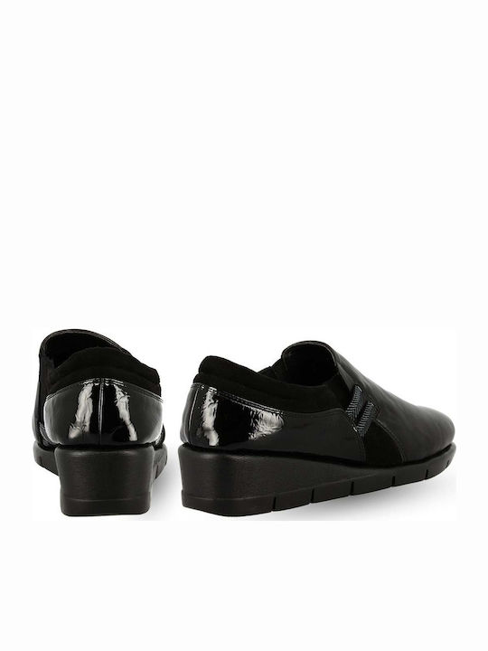 Ανατομικά Γυναικεία Slip-On Μαύρα