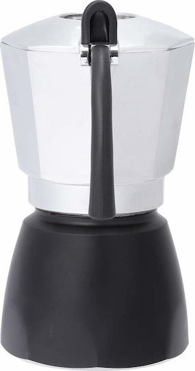 Bialetti Brikka Μπρίκι Espresso 4cups Ασημί