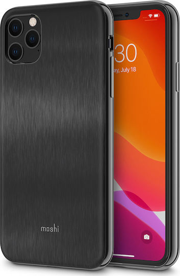 Moshi iGlaze Back Cover Πλαστικό Μαύρο (iPhone 11 Pro Max)