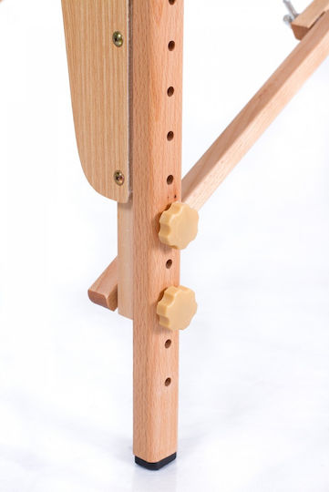 Rest Pro Classic 2 Pat Masaj și Fizioterapie Portabil/Pliabil Violet din Lemn 192x70cm