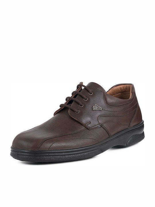 Boxer Men's Anatomic Leather Casual Shoes Brown