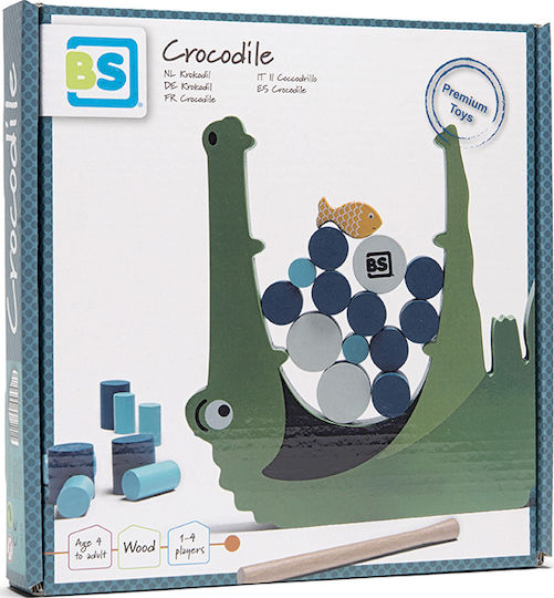 Board Game Crocodile for 1-4 Players 4+ Years Old (EN) BS Toys