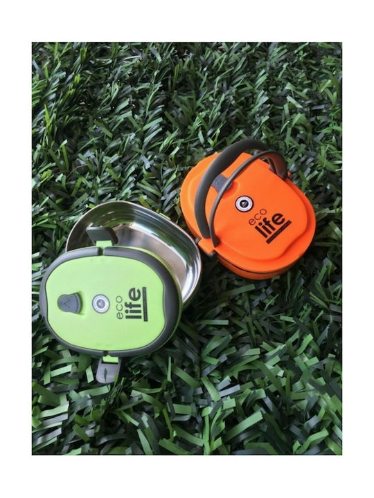 Ecolife Inox Thermo Lunch Box Double Wall Green 800ml