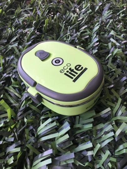 Ecolife Double Wall Lunchbox Isolierte Lunchbox Inox Green 800ml 1Stück