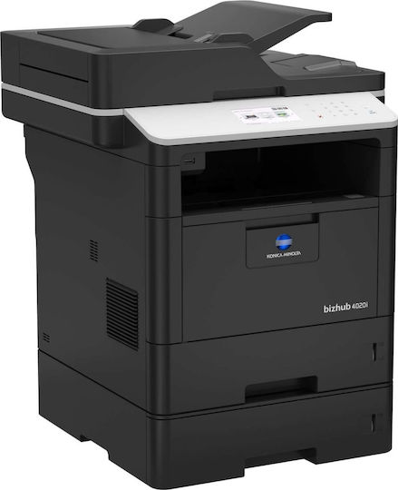 Konica Minolta bizhub 4020i Black and White All In One Laser Printer with WiFi and Mobile Printing