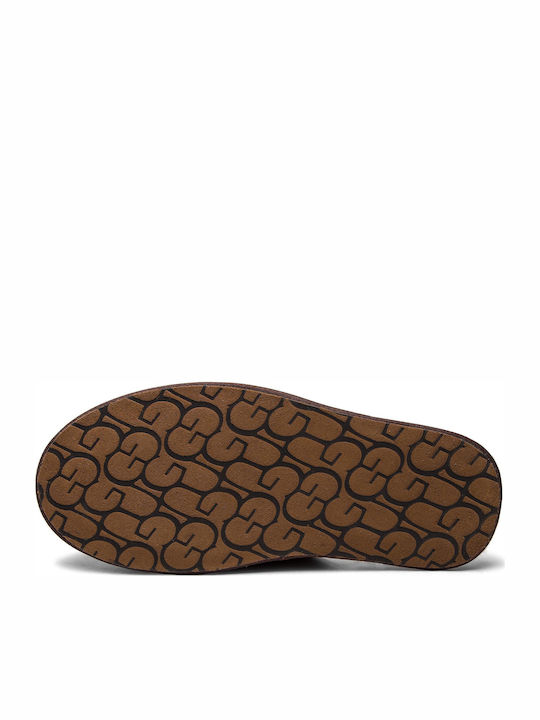 Scuff Men's Slippers with Fur Espresso