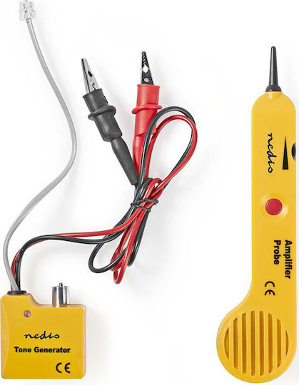 Nedis NWTG100YE Tester Καλωδίων Δικτύου RJ45