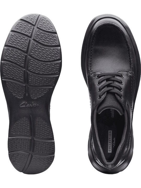 Cotrell Edge Δερμάτινα Ανδρικά Casual Παπούτσια Ανατομικά Μαύρα