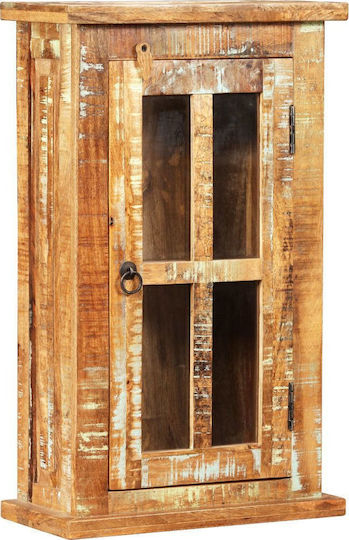 vidaXL Bathroom Cabinet L44xW21xH72cm Natural