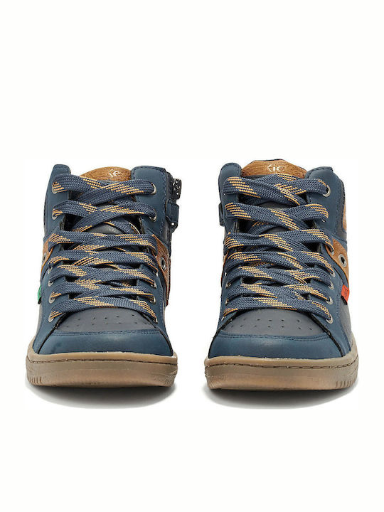 Lowell Kids Sneakers High Anatomic Navy Blue