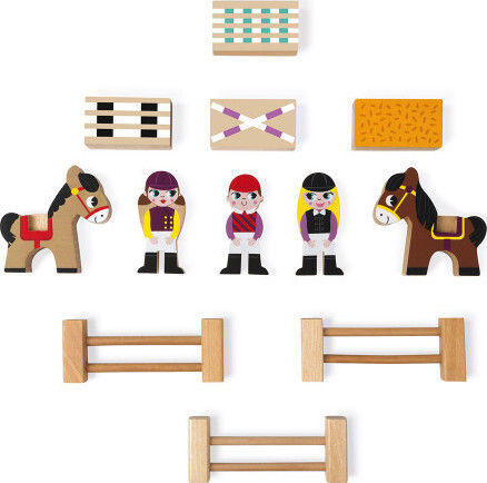 Janod Mini Story Riding School για 3+ Ετών 6εκ.