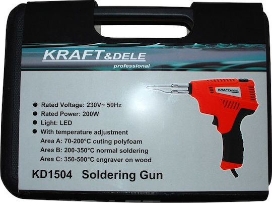 Kraft & Dele Κολλητήρι Ρεύματος 200W