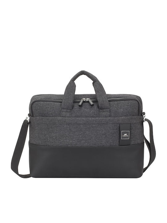 Rivacase Lantau Τσάντα Ώμου / Χειρός για Laptop 15.6" σε Μαύρο χρώμα