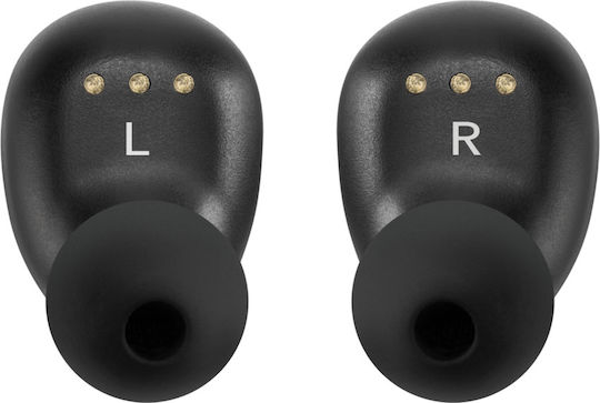 Acme Europe BH412 In ear Bluetooth хендсфри Слушалки с Устойчивост на Пот и Кутийка за Зареждане Черен