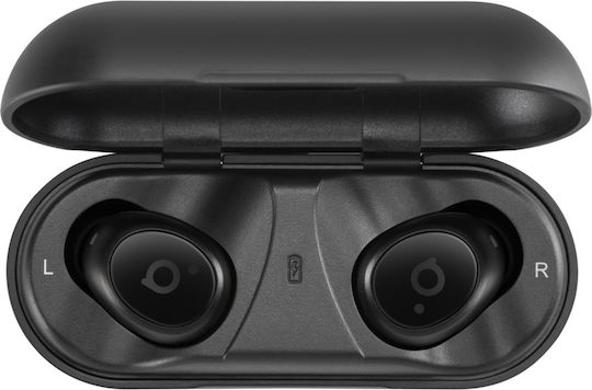 Acme Europe BH412 In ear Bluetooth хендсфри Слушалки с Устойчивост на Пот и Кутийка за Зареждане Черен