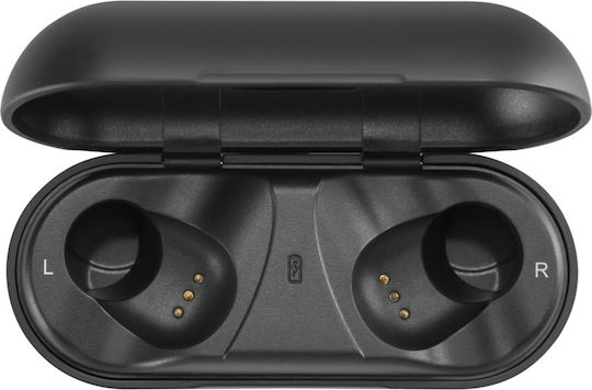 Acme Europe BH412 In ear Bluetooth хендсфри Слушалки с Устойчивост на Пот и Кутийка за Зареждане Черен