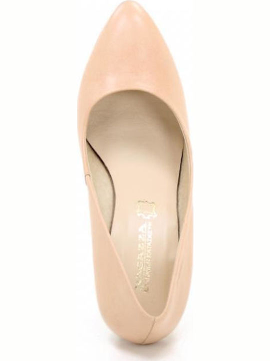 Leather NUDE High Heels