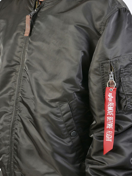 MA-1 VF 59 Мъжко Зимно яке Bomber Black / Olive