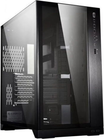 Lian Li PC-011 Dynamic XL (ROG Certified) Gaming Full Tower Κουτί Υπολογιστή με Πλαϊνό Παράθυρο και RGB Φωτισμό Μαύρο