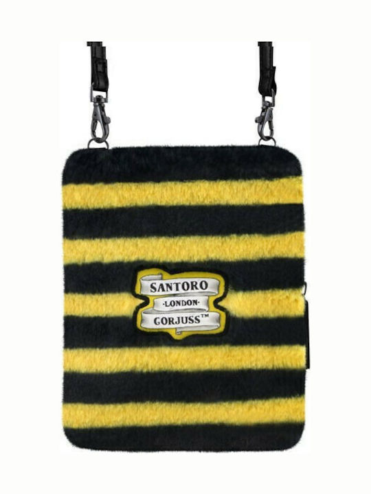 Santoro Bee Loved Kinder Rucksack Umhängetasche Gelb 13cmx6cmx17.5cmcm