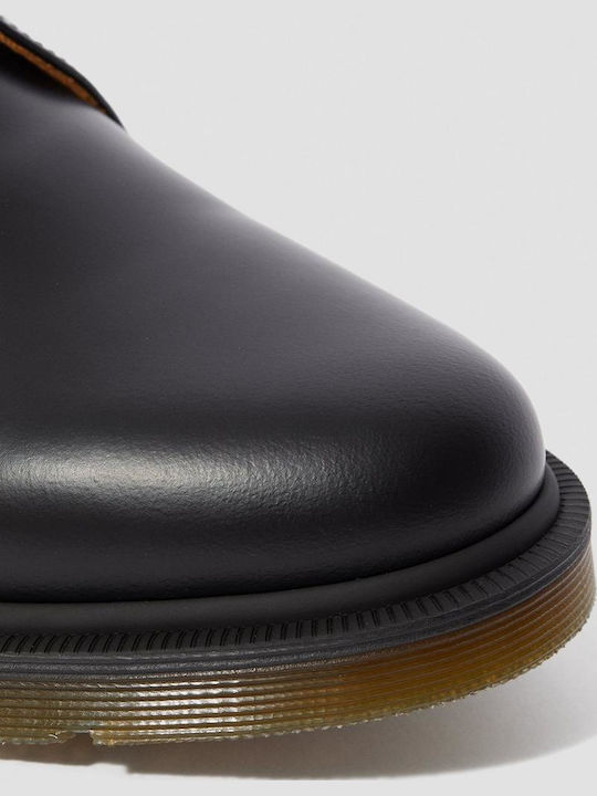 1461 Plain Welt Smooth Δερμάτινα Ανδρικά Casual Παπούτσια Μαύρα