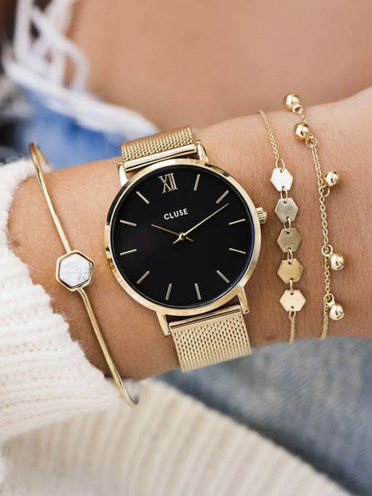 Cluse Minuit Uhr mit Batteriewerk Cluse Minuit Uhr mit Batteriewerk