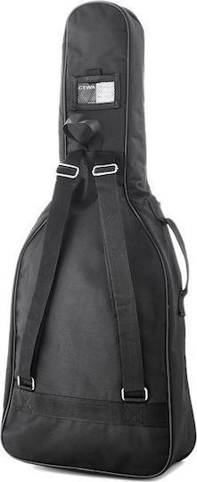 Gewa Basic 5 Wasserdicht Hülle Klassische Gitarre Gepolstert 1/2 Schwarz