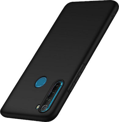 Coperta din spate Silicon Negru (Redmi Note 8)