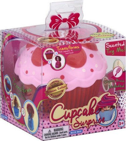 Just Toys Cup Cake Изненада За Принцеса Герои 3 Cupcake Изненада За 3+ Години (Различни Видове) 1 Бр