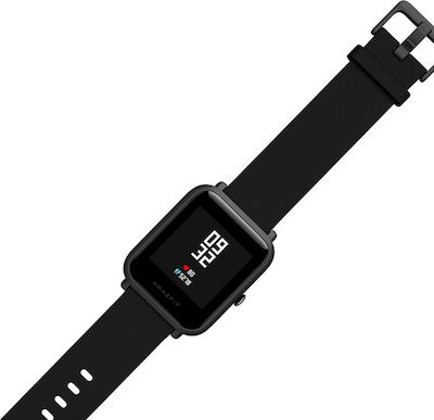 Amazfit Bip 39mm Smartwatch mit Pulsmesser (Schwarz)
