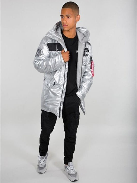 N-3B Winter Jacket Silver