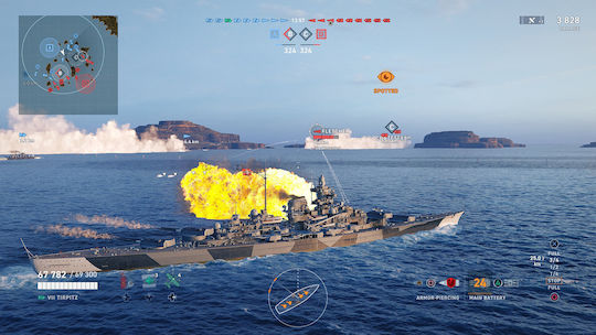 World of Warships: Legends Firepower Deluxe Edition PS4 Game