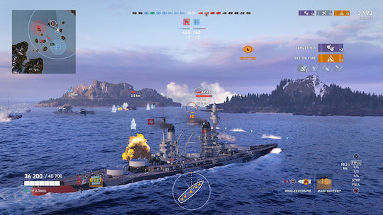 World of Warships: Legends Firepower Deluxe Edition PS4 Game