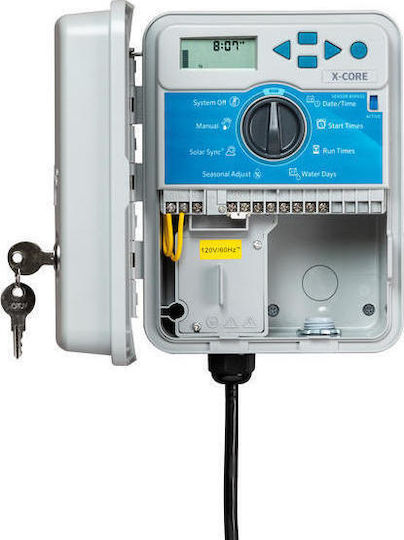 Hunter Industries X-Core 6 Programator pentru Irigații de Perete Electric cu 6 Zone