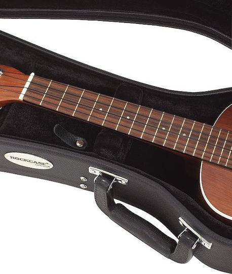RockCase Standard Αδιάβροχη Βαλίτσα Γιουκαλίλι με Επένδυση Μαύρη