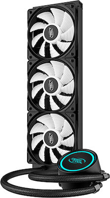 Deepcool GAMMAXX L360 v2 Υδρόψυξη Επεξεργαστή Τριπλού Ανεμιστήρα 120mm για Socket AM4/1200/115x με Μπλε Φωτισμό