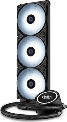 Deepcool GAMMAXX L360 v2 Υδρόψυξη Επεξεργαστή Τριπλού Ανεμιστήρα 120mm για Socket AM4/1200/115x με Μπλε Φωτισμό