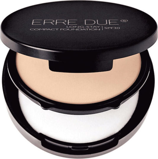 Erre Due Long-Stay Compact Foundation SPF30 603 Butternut 9.5gr