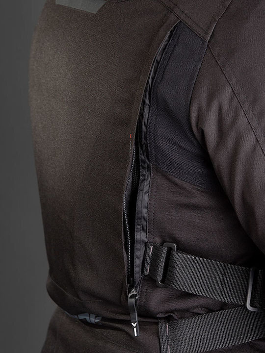 Nordcode Senegal Men's Motorcycle Jacket Cordura 4 Seasons Waterproof Black