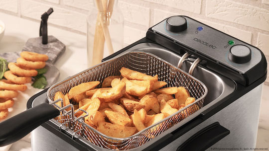 Cecotec Cleanfry Infinity 3000 Deep Fryer 3lt Silver