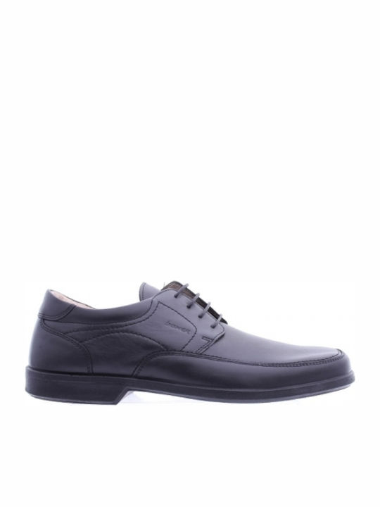 Boxer Men's Anatomic Leather Casual Shoes Black