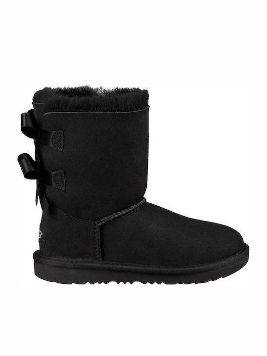 Bailey Suede Παιδικά Μποτάκια Μαύρα