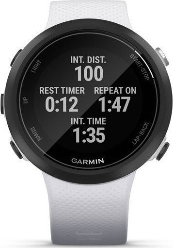 Garmin 42mm Waterproof Smartwatch with Heart Rate Monitor (Whitestone)