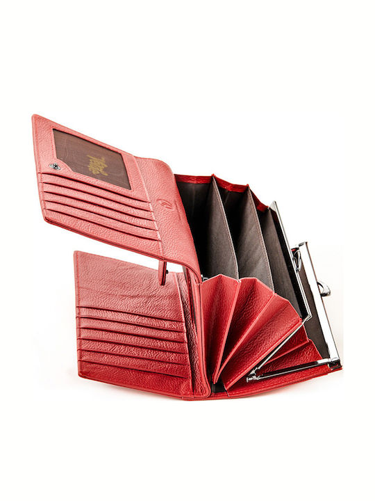 Large Women's Wallet Classic Red