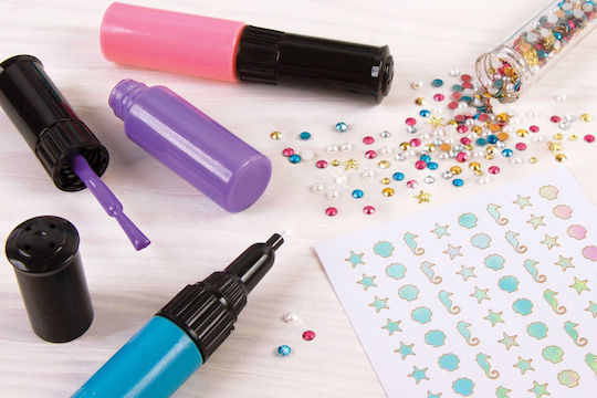 Make It Real Paint & Sparkle Mermaid Nail Art Παιχνίδι Μανικιούρ