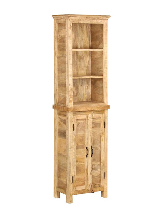 Bücherregal Beige 50x30x180cm